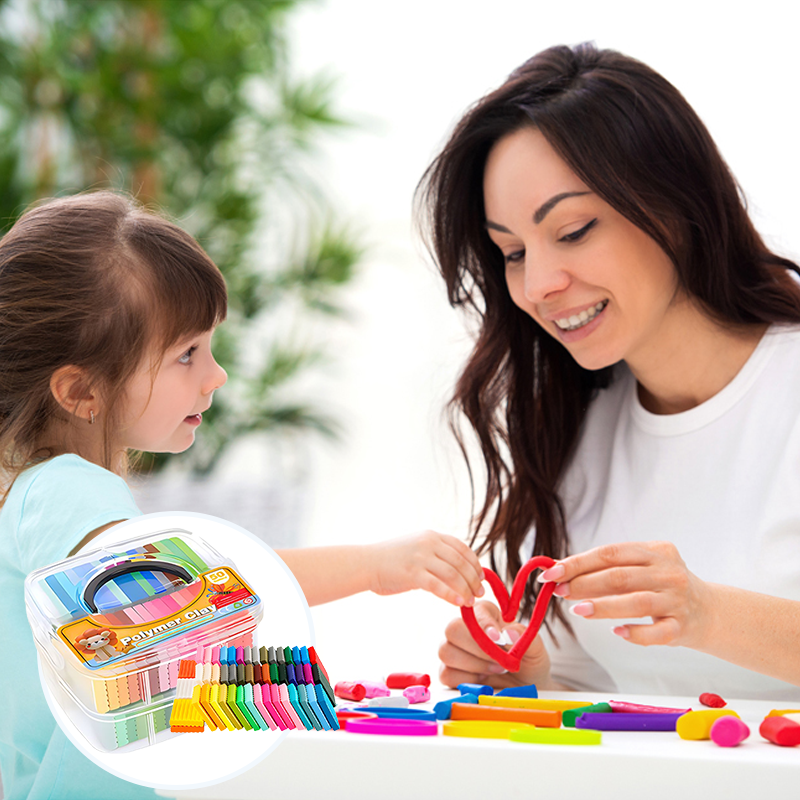 Polymer Clay Modeling Kit with Sculpting Tools & Accessories