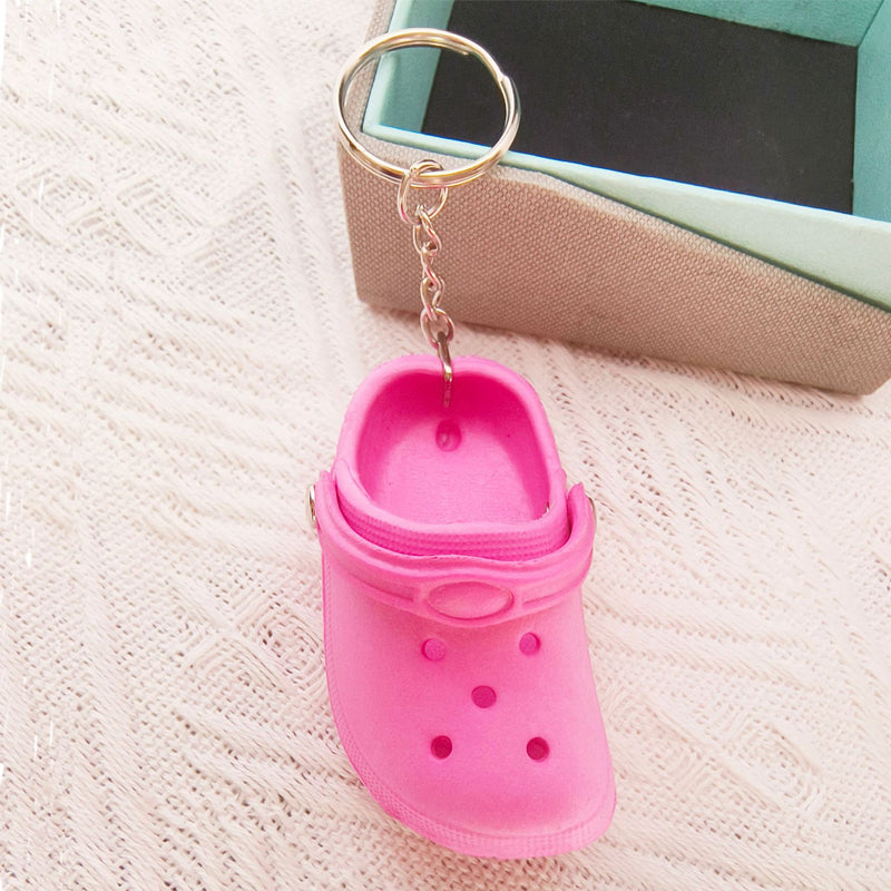 Mini Crocs Shoe Keychain