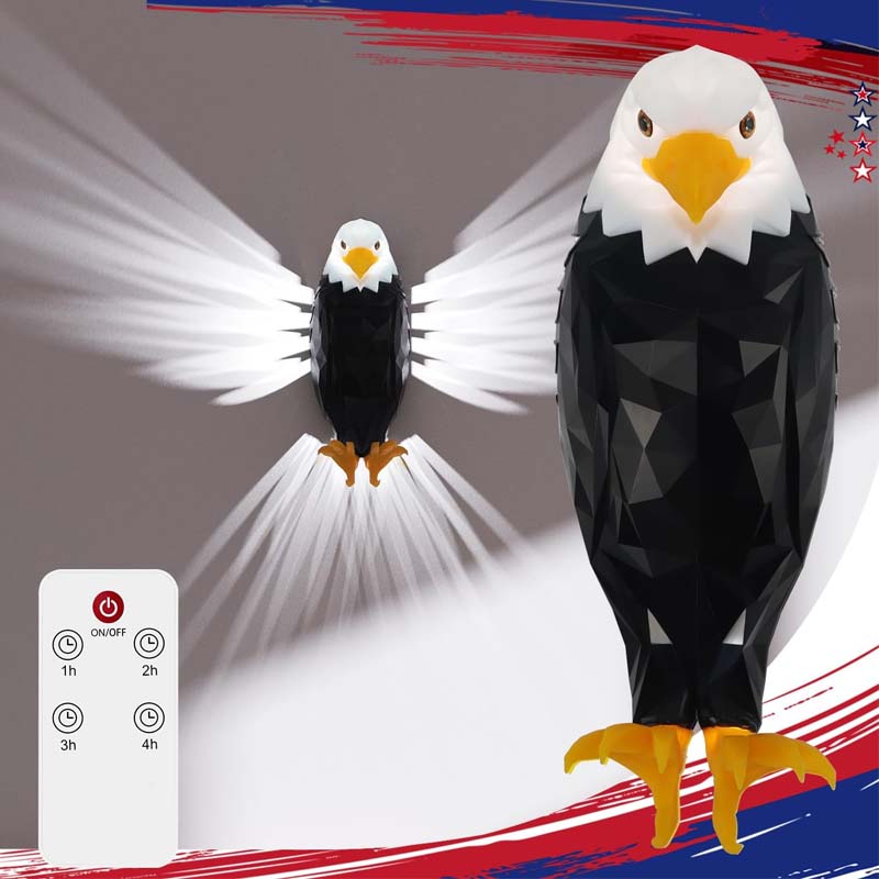 Bald Eagle Decorative Wall Lamp