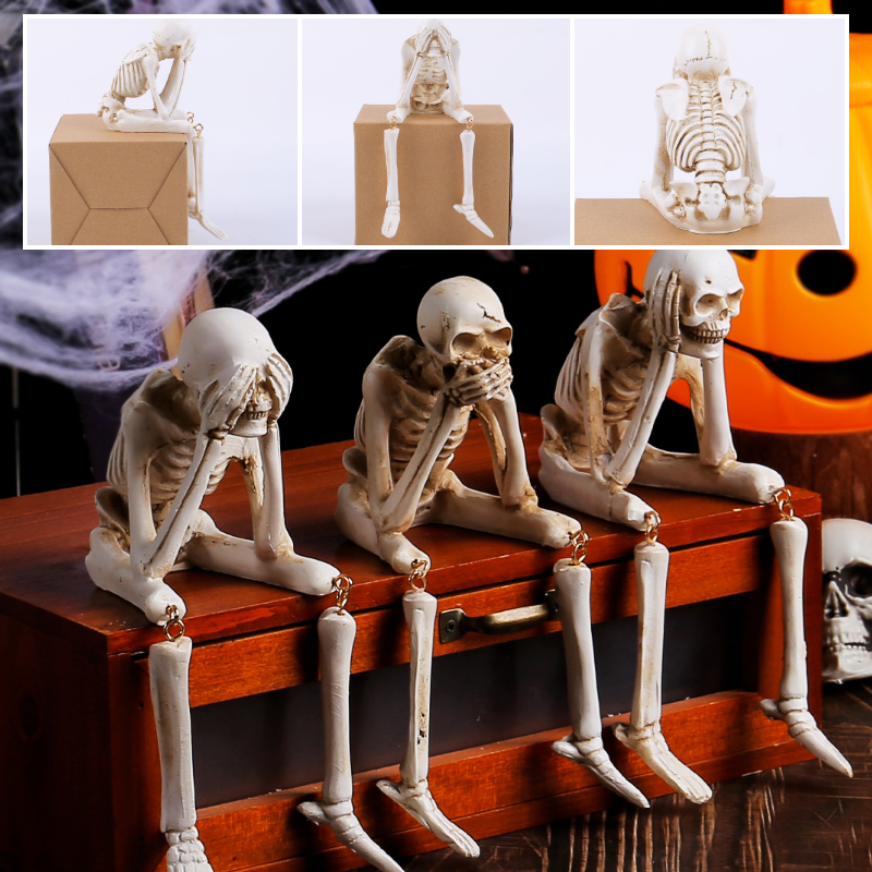 Creative Skeleton Skull Decor