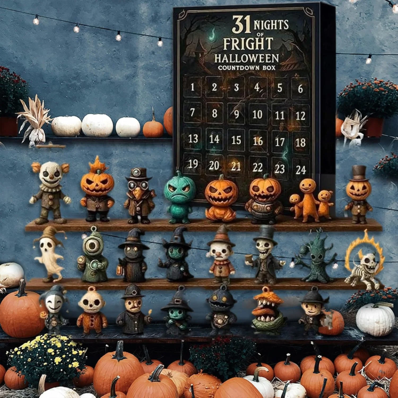 31 Nights of Fright Halloween Countdown Box