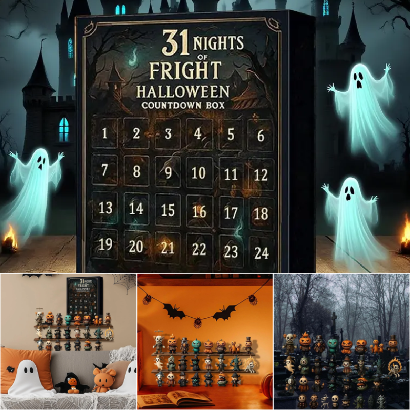 31 Nights of Fright Halloween Countdown Box