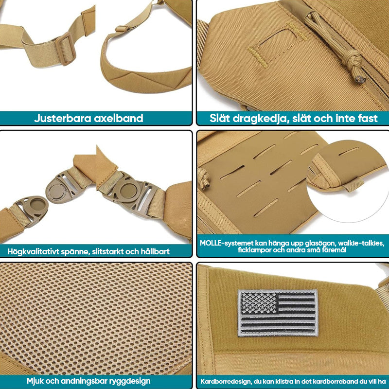 Crossbody väska för utomhusbruk