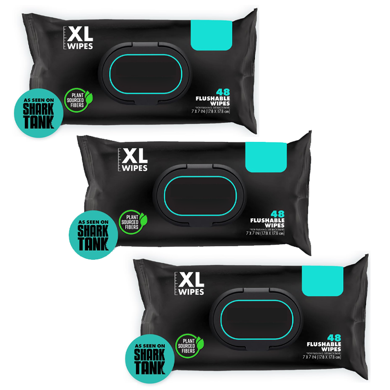 Flushable Wipes (48 pieces/pack)