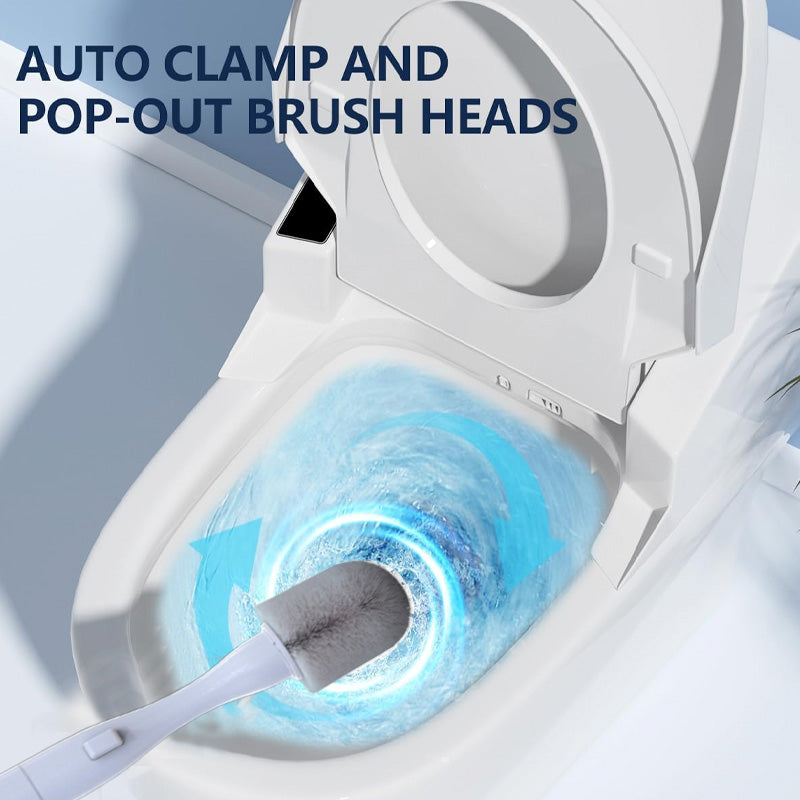 Electric Toilet Brush and Holder Set