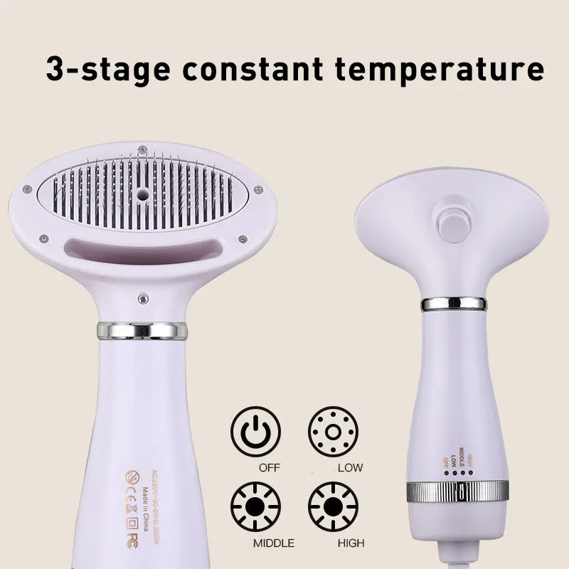 Pet Hair Dryer Brush