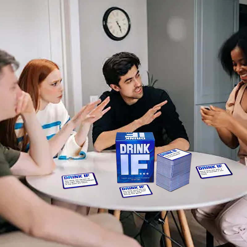 Fun Party Game Cards for Adults and Teens - 600 Hilarious Hints - Drinking Game or Dry Fun - 3+ Players - Ages 15+