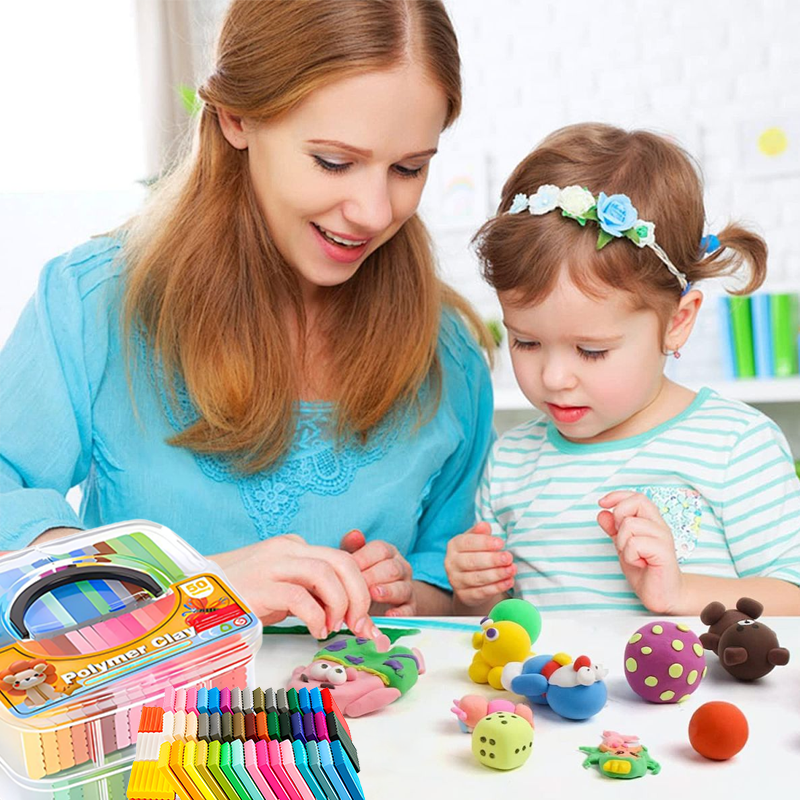 Polymer Clay Modeling Kit with Sculpting Tools & Accessories