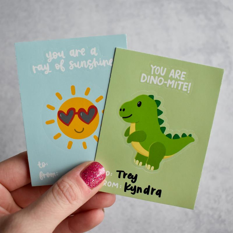 Sticker Gram Greeting Card