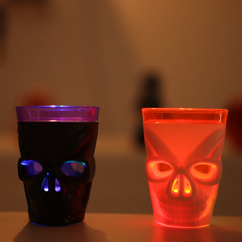 LED Halloween Skull Cups
