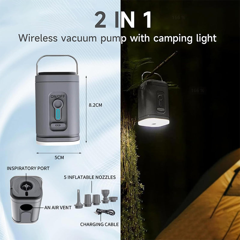 Vacuum Bags for Travel with Wireless Vacuum Pump