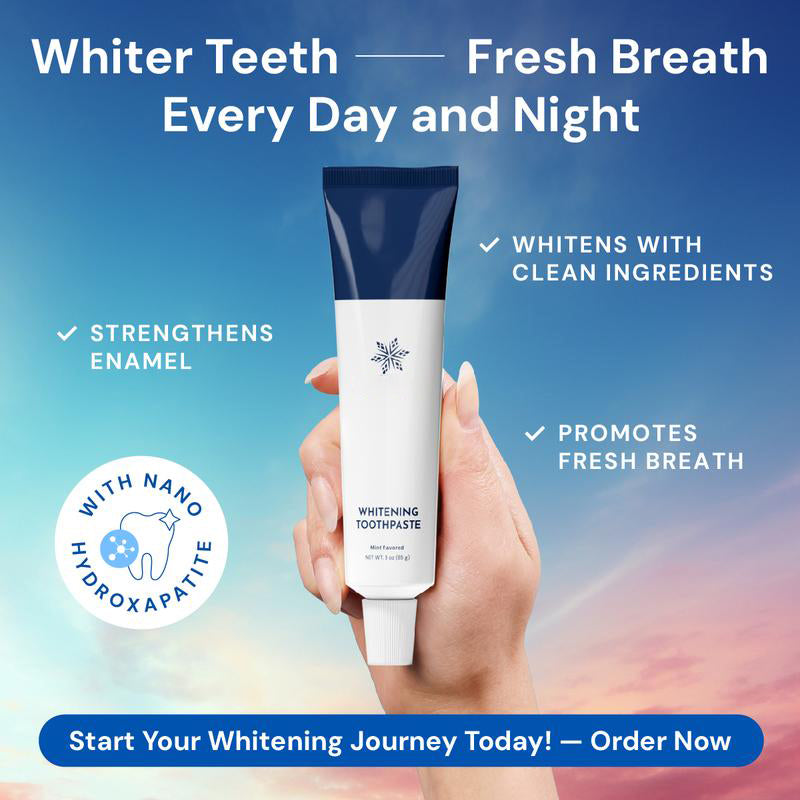 Nano Hydroxyapatite & Coconut Teeth Whitening Toothpaste