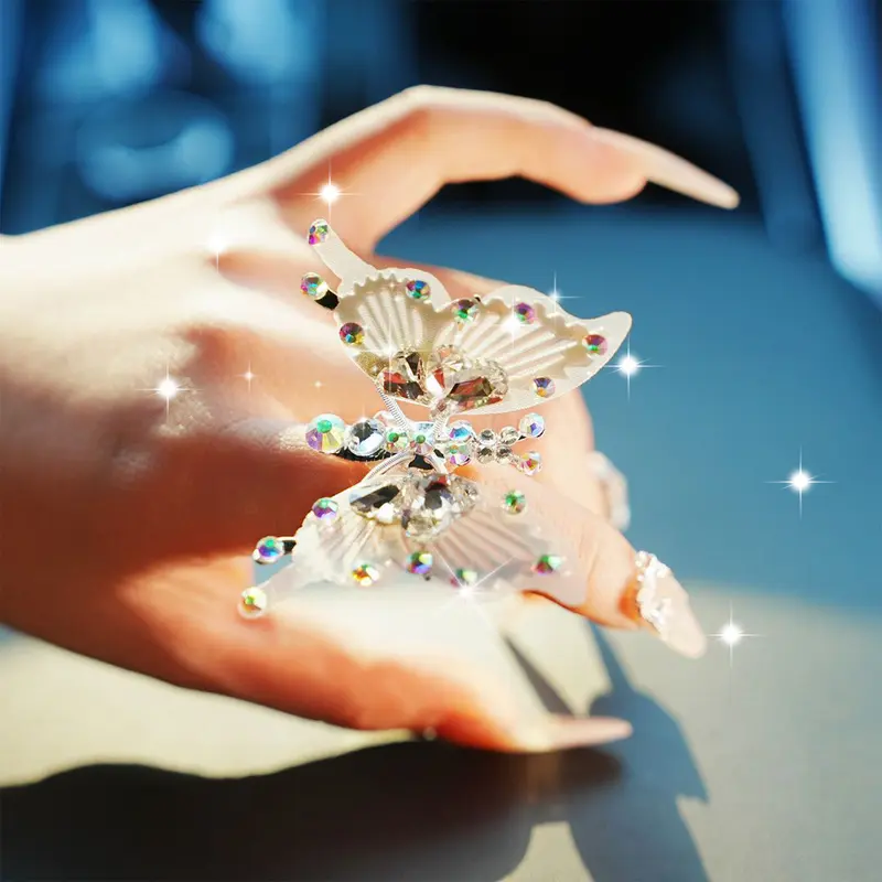 4 PCS Flying Butterfly Decor