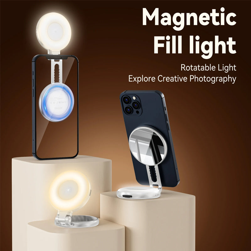 Magnetic 3-in-1 Selfie & Beauty Light