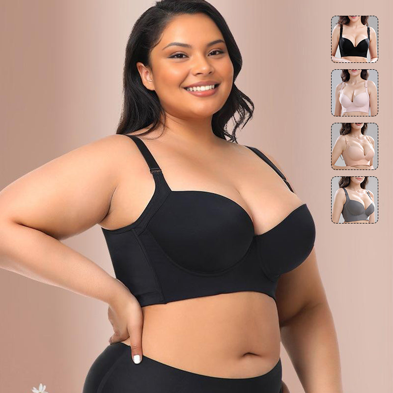 Comfortable Plus Size Anti-Sagging Bra for Women
