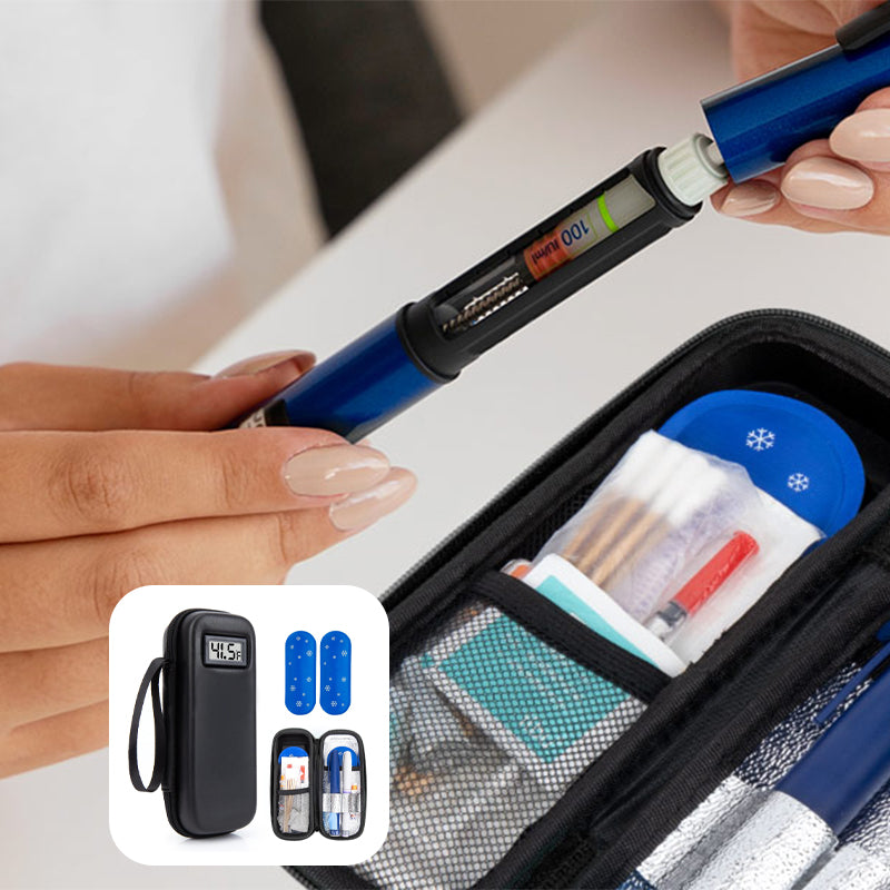 Insulin Cooler Travel Case with Temperature Display