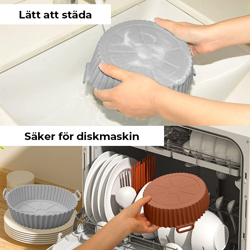 Air Fryer Silikon Bakplåt
