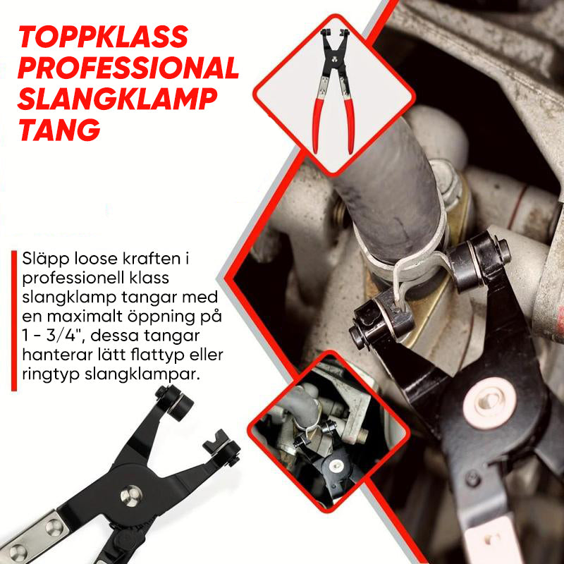 Professionell slangklämmasats