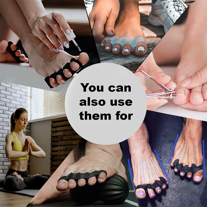 Five-Hole Toe Separators (5 Pairs)