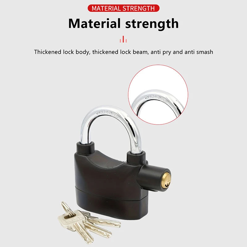 Anti-Theft Alarm Lock