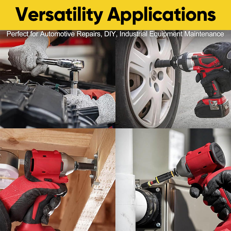 Low Profile Impact Socket Adapter Set, Drive Ratchet Adapter Set