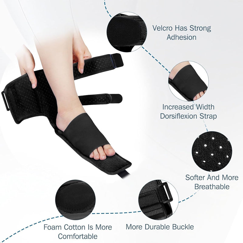 Adjustable Foot Drop Brace for Men & Women