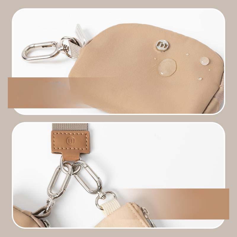 Mini Zip Around Wristlet Wallet for Women