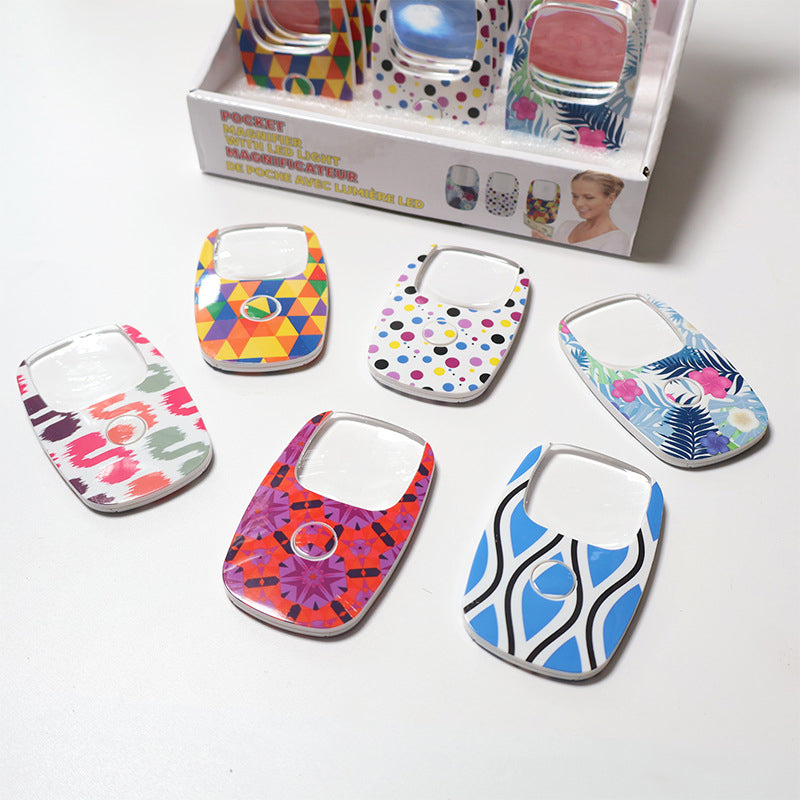 5X HD förstoringsglas med LED-ljus