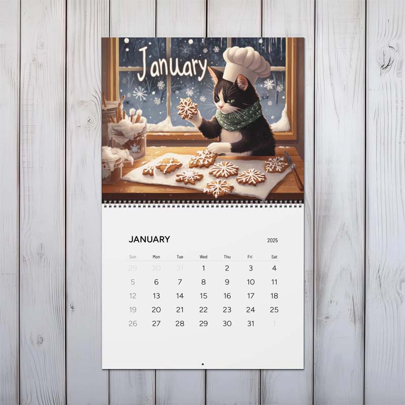 Kattkök kalender 2025