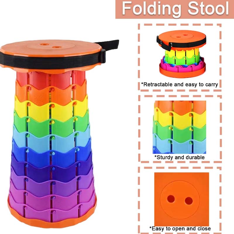 Upgraded Collapsible Stool