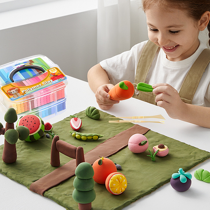 Polymer Clay Modeling Kit with Sculpting Tools & Accessories