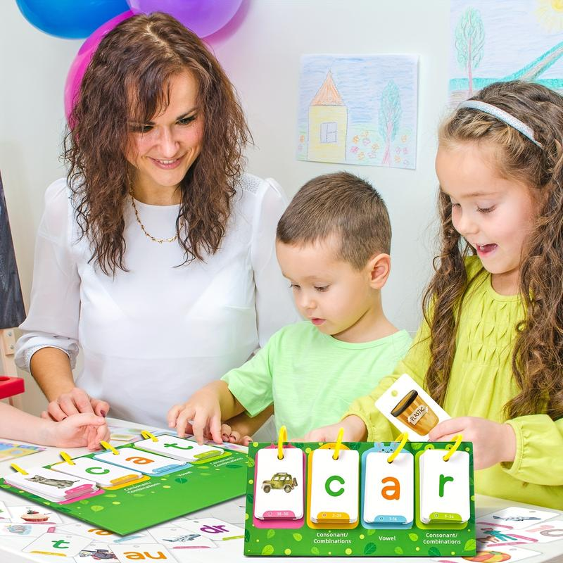 Random Detail Color&Shape Word Building Desktop Toy