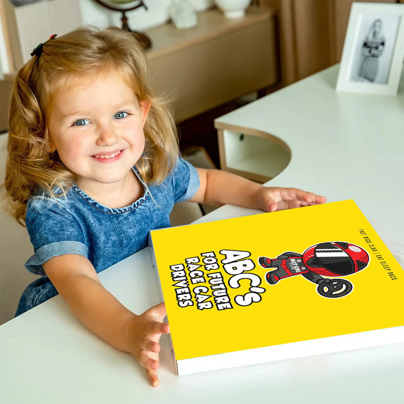 ABC's For Future Race Car Drivers Alphabet Book