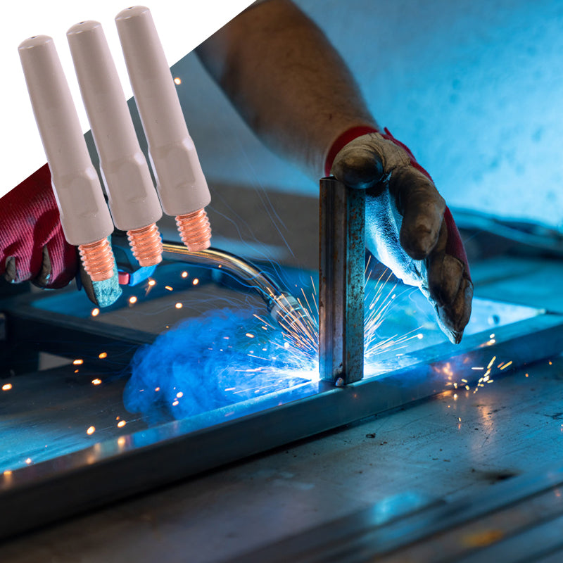 Svetspistolmunstycke med non-stick beläggning för slaggskydd