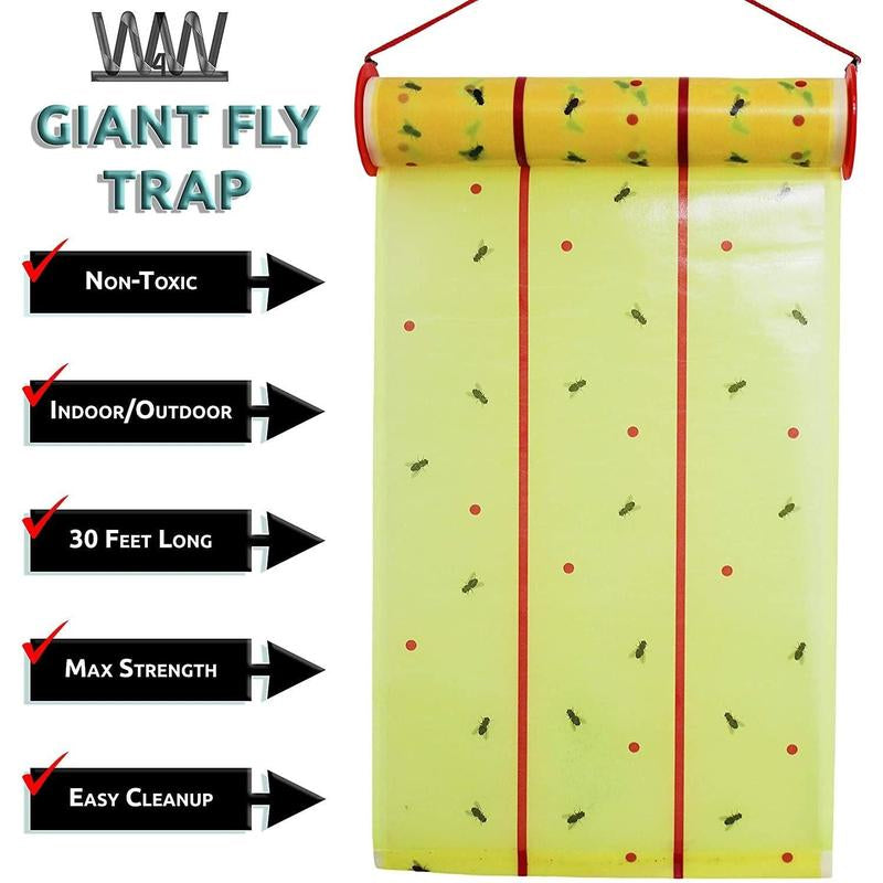Extra-Sticky Fly Trap Roll