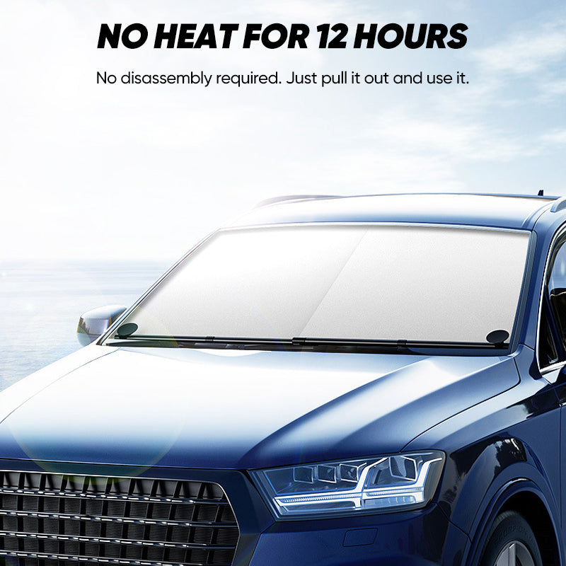 Nano-Insulated Retractable Car Sunshade Curtain