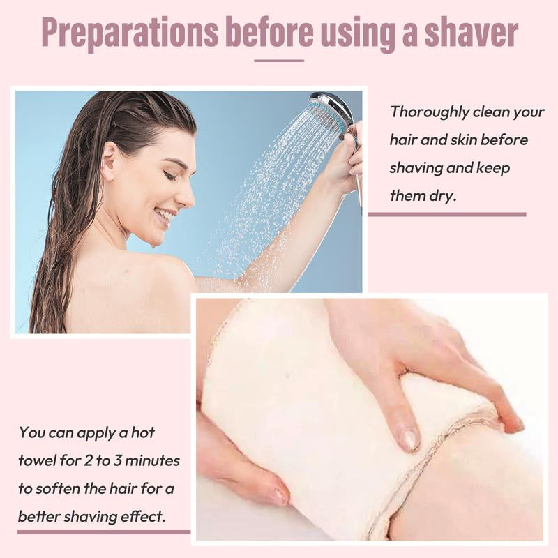 Rechargeable 2-in-1 Body and Facial Epilator