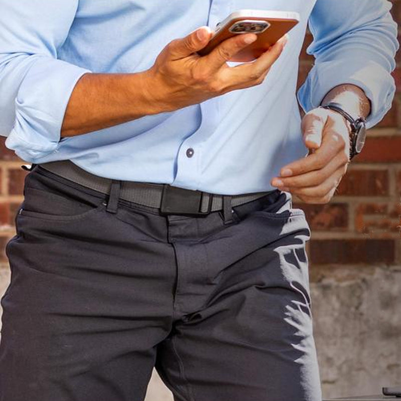 Herrbälte med magnetspänne