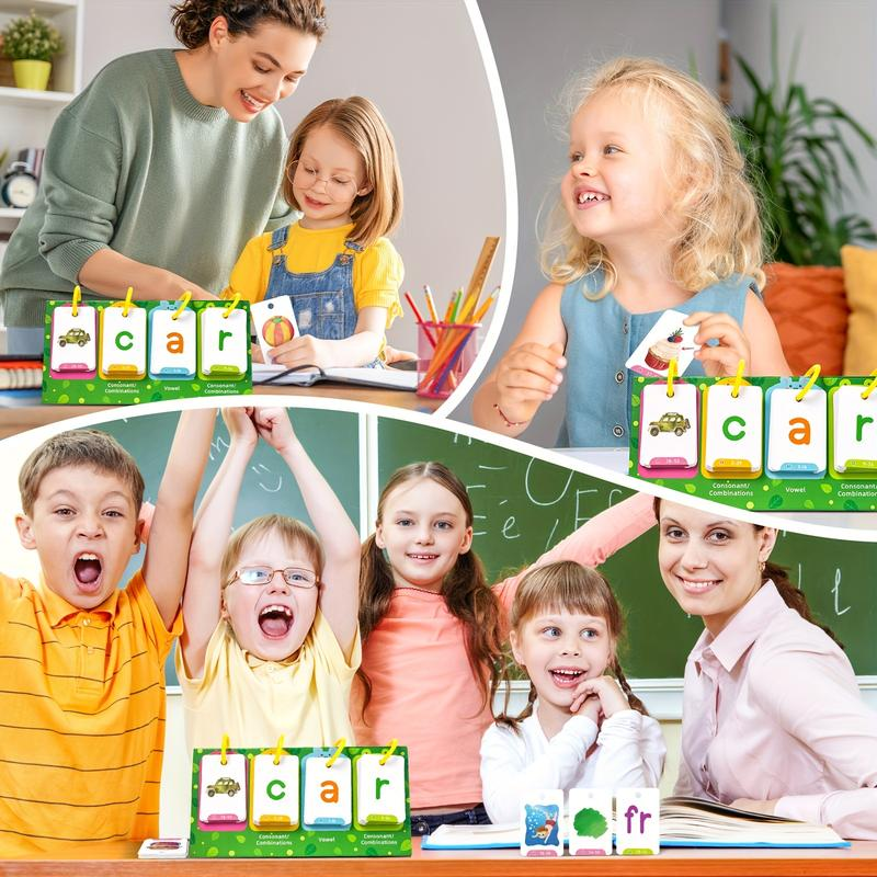 Random Detail Color&Shape Word Building Desktop Toy