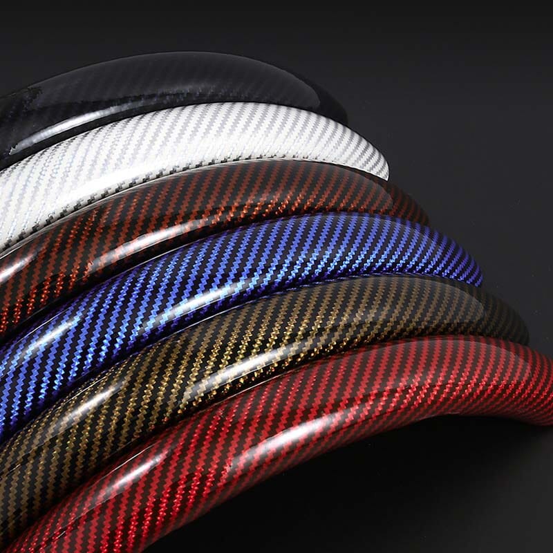 Universal rattkåpa i kolfibermönster