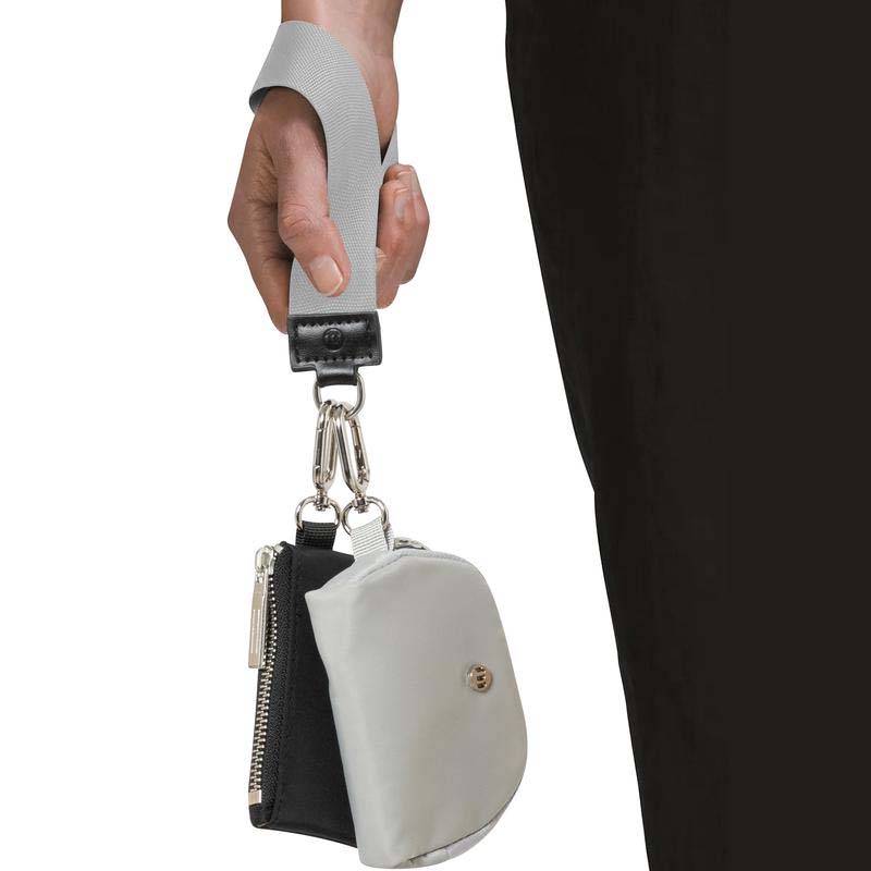 Mini Zip Around Wristlet Wallet for Women