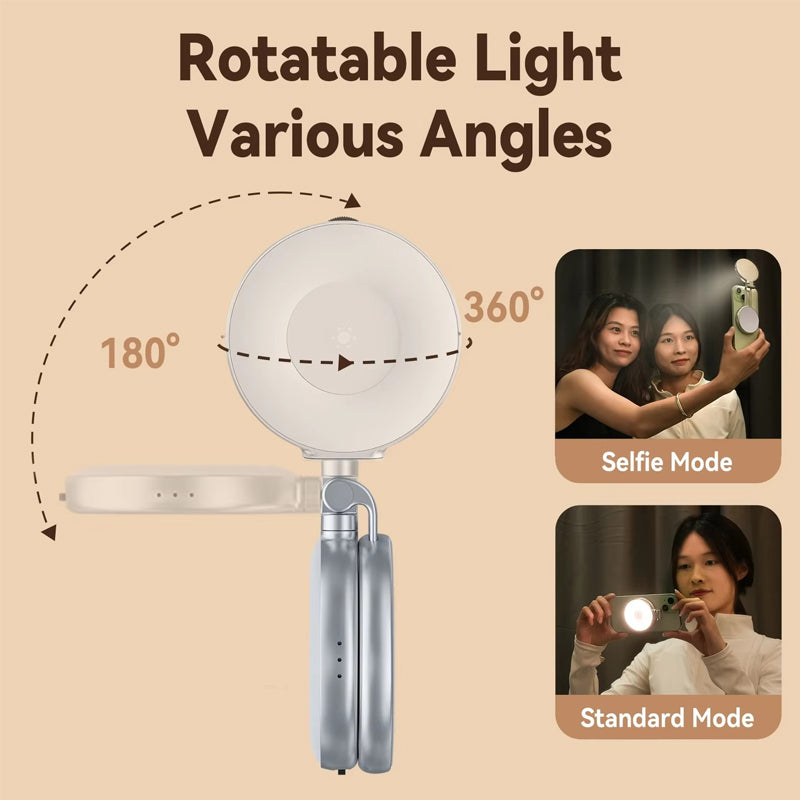 Magnetic 3-in-1 Selfie & Beauty Light