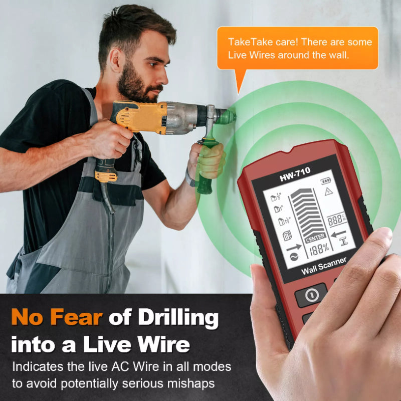 Multifunctional Handheld Metal & Wall Detector