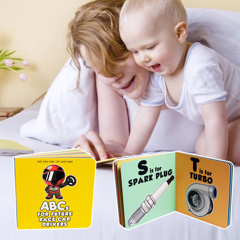 ABC's For Future Race Car Drivers Alphabet Book
