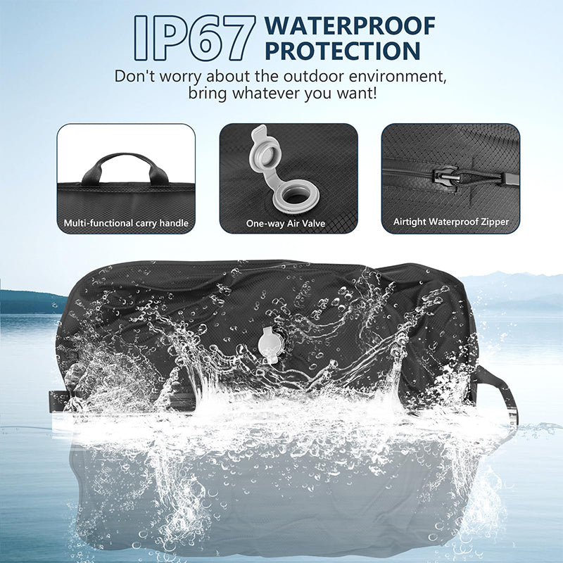 Vacuum Bags for Travel with Wireless Vacuum Pump