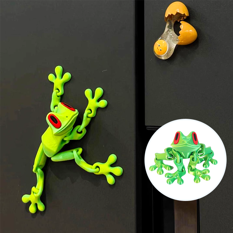 3D Printed Magnetic Frog Toy