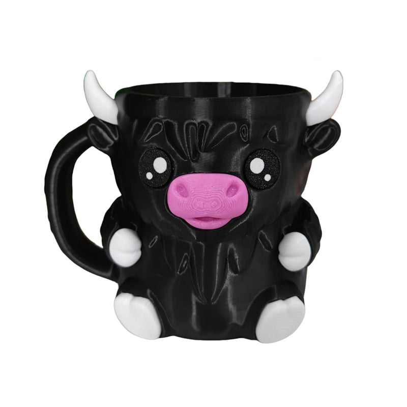 Highland Cow Ice Cream Pint Holder