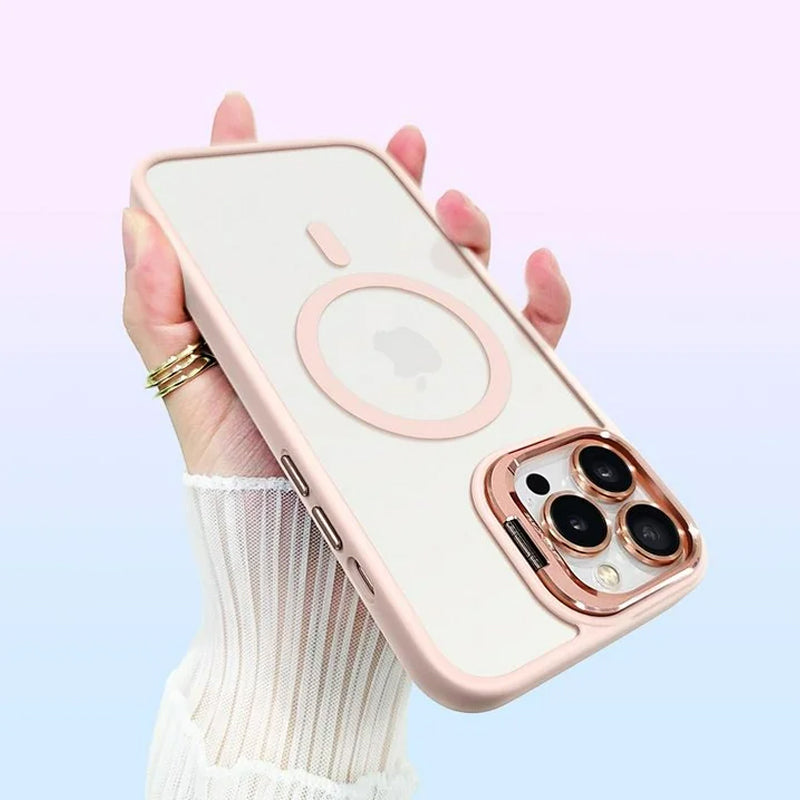 Shockproof Mag Safe Case For iPhone Camera Lens Cover