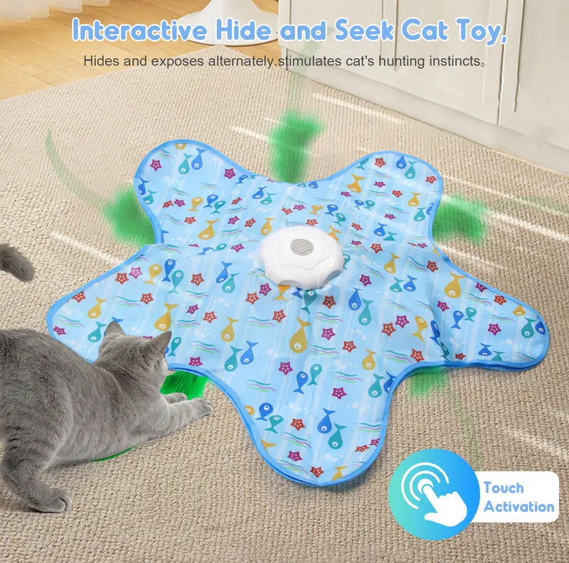 Automatic Self-Charging Interactive Cat Toy