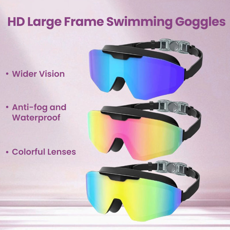 HD Large Frame Swimming Goggles
